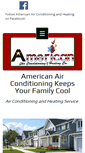 Mobile Screenshot of americanairconditioningsa.com